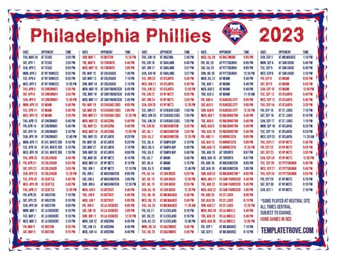 phillies printable schedule|2024 phillies schedule pdf.